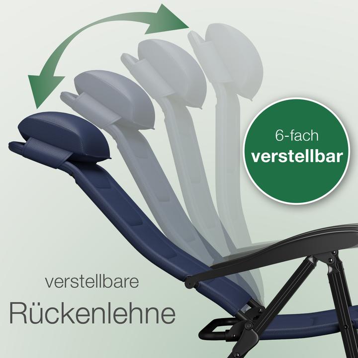 Image du produit Aktivshop Klappstuhl aktiv Camping mit Beinauflage