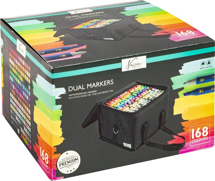 Actual product image Nassau Dual Tip (Multicoloured, 168 x)