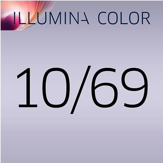 Actual product image Wella Illumina Color (10/69 Light blonde Purple Cendré)