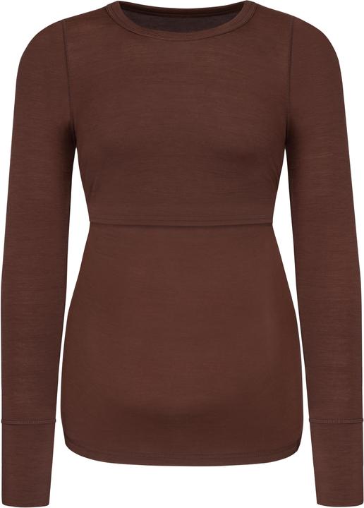 Normani Merino Umstands-Langarm-Shirt „Cambria“ - 8767