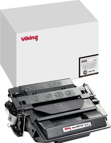 Image du produit Viking Cartouche de toner Compatible HP 55X CE255X Noir (CF)