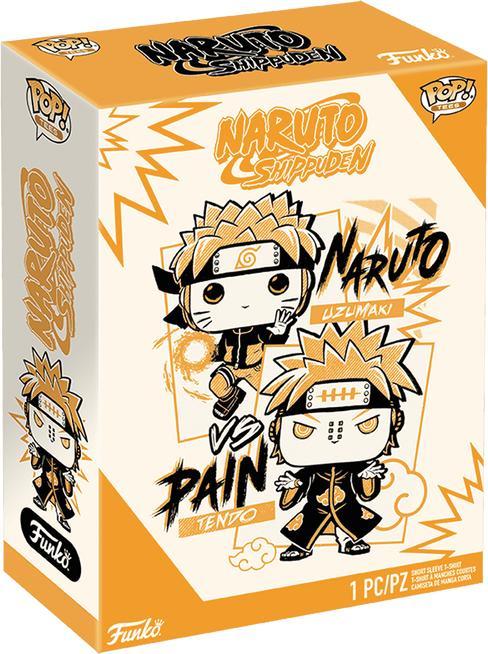 Actual product image Funko Naruto Boxed Tee T-Shirt Naruto v Pain Size M (M)