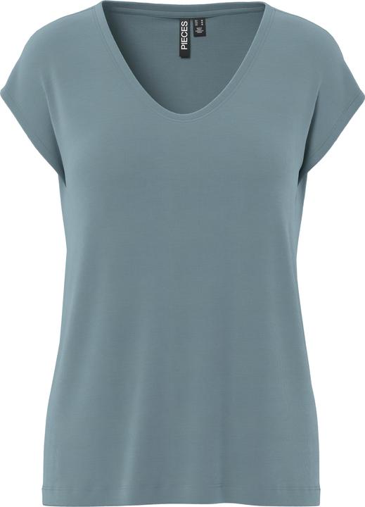 Pieces Einfarbiges T-Shirt