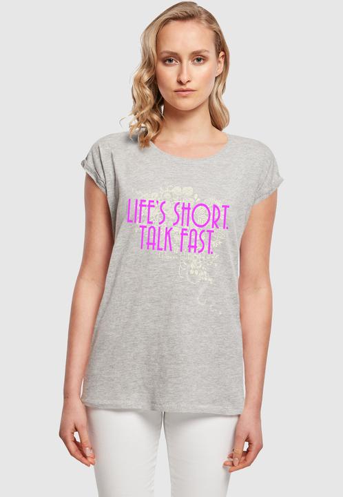 Produktbild Absolute Cult Ladies Gilmore Girls - Life's Short Talk Fast One T-Shirt - 169645 (L)