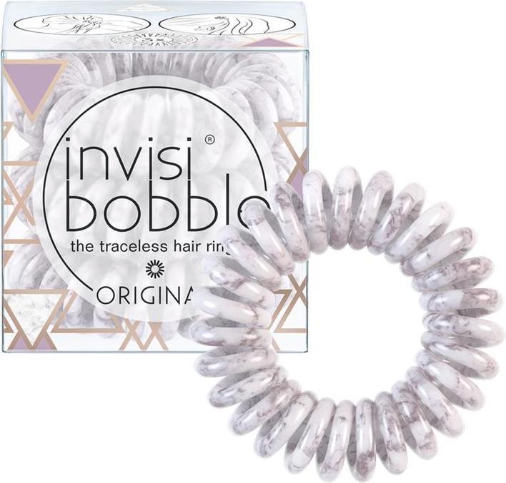Invisibobble Marblelous St. Taupez Original Pro Packung 3 Stück (Haargummi)