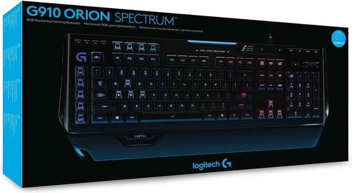Actual product image Logitech G G910 Orion Spectrum (DE, Cable)