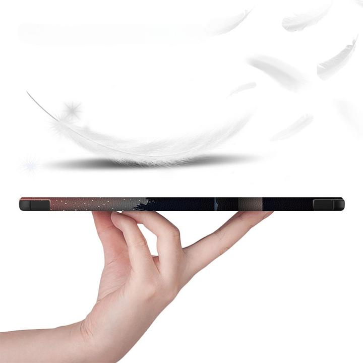 Actual product image Cover-Discount Galaxy Tab S9+ - Tri-fold Smart Case Forest (Galaxy Tab S10+, Galaxy Tab S9+)