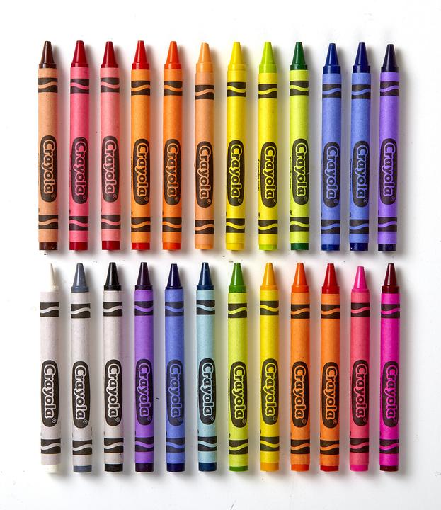 Actual product image Crayola Wax crayons (Assorted, 24 x)