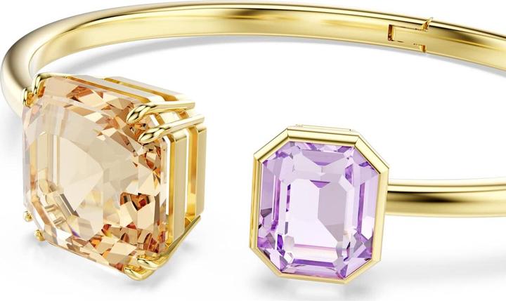 Actual product image Swarovski Millenia Armreif Oktagon Schliff Mehrfarbig Goldlegierungsschicht (16.50 cm, Swarovski Metal)
