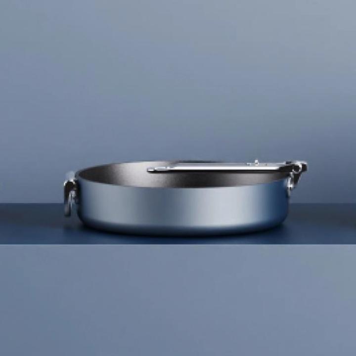 Actual product image Joseph Joseph Space saucepan retractable handle with lid D23cm (28 cm, Frying pan, Aluminium)