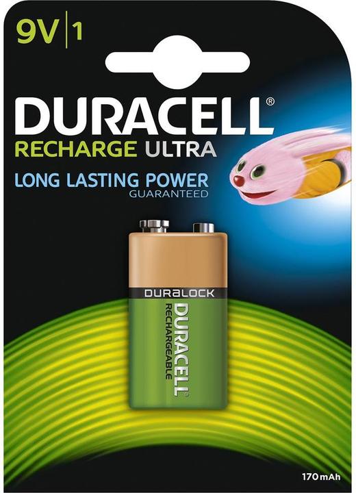 Immagine prodotto Duracell Recharge Ultra (1 pz., 9V Block, 170 mAh)
