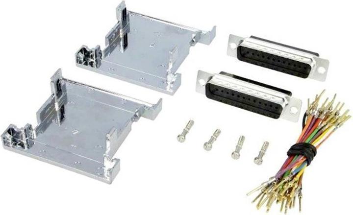 Produktbild Encitech GA-1515-MM-M-K D-SUB Adapter D-SUB-Stecker 15pol. - D-SUB-Stecker 15pol