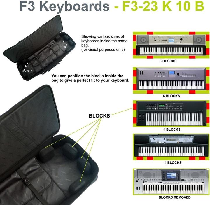 Actual product image Fusion Keyboardbag 10 (Keyboard)