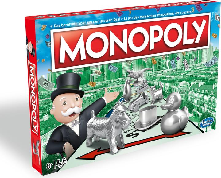 Monopoly Classic Edition Suisse (Allemand, Français)