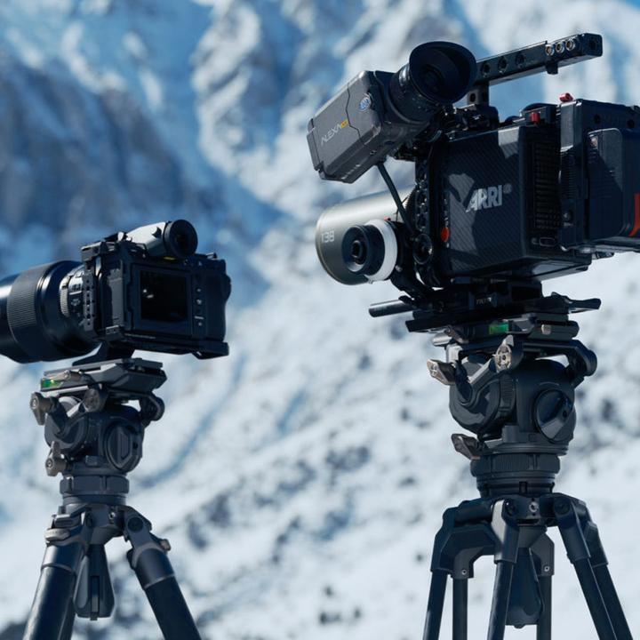 Image du produit Tilta CT08 Cine Fluid Head 75 mm, 3-Stage Carbon Fiber Tripod (Métal, Carbone)
