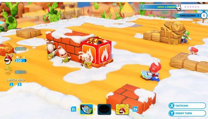 Actual product image Ubisoft Mario + Rabbids Kingdom Battle - Gold Edition (Switch, Switch Lite, Switch OLED, DE)