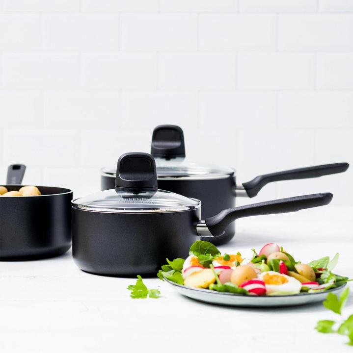 Image du produit Greenpan Memphis Keramische Kookpannenset - 3 delig - PFAS-vrij (20 cm, Ensemble de casseroles et de poêles de cuisson, Aluminium)