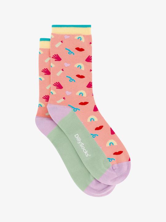 Immagine prodotto DillySocks Pantomima dell'arcobaleno (Confezione singola, 39 - 41)
