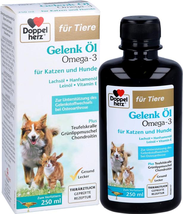 Produktbild Queisser Pharma Doppelherz Gelenk Oel Ka+H (Hund, Katze, 250 ml)