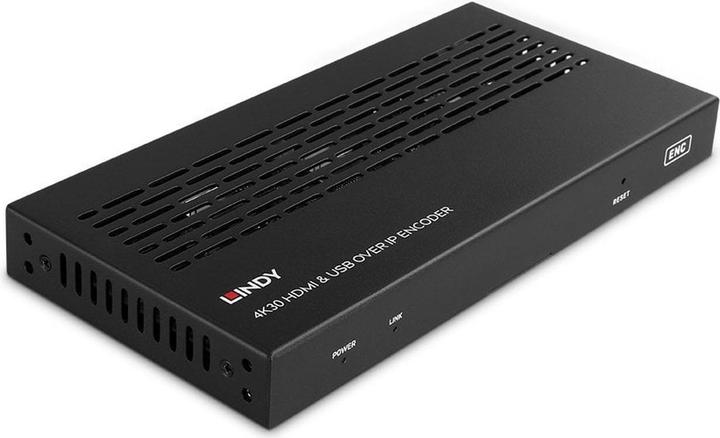 Actual product image Lindy 4K30 HDMI & USB over IP Encoder Multicast & Videowall