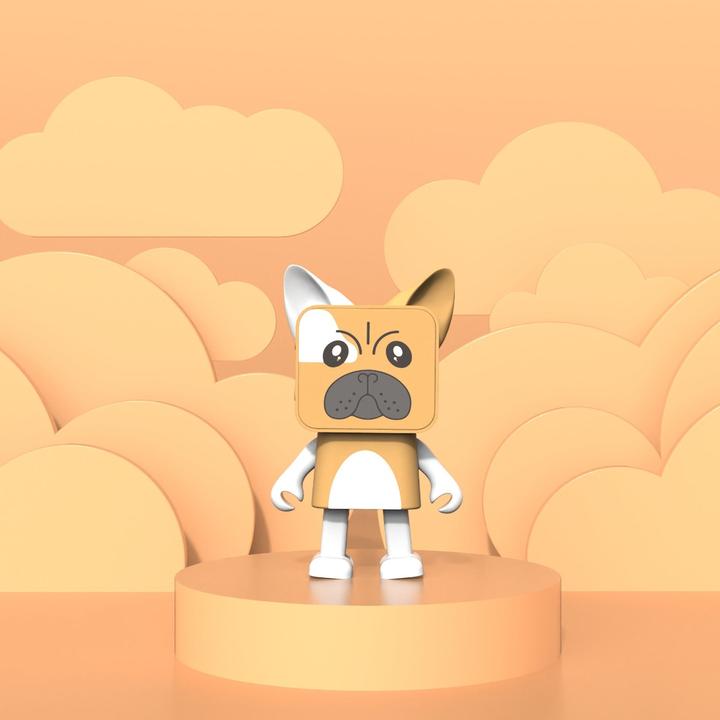 Image du produit Mobility on Board Dancing Animal speaker Bouledogue (4 h, Fonctionnement sur batterie)