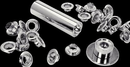 Produktbild Rapid Ösen 6mm 25 Stück + Einschlagwerkzeug