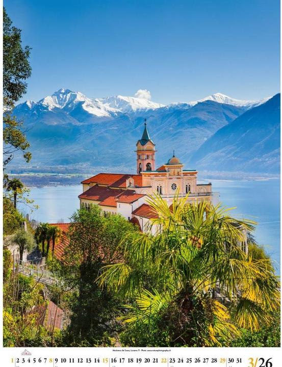 Actual product image Swiss Photo Poster 2026 (50 x 68 cm, German)