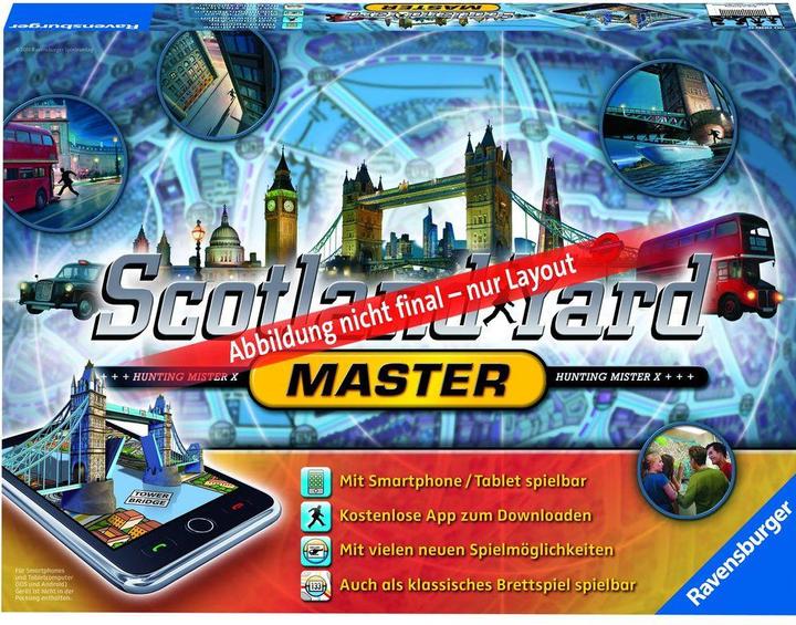 Actual product image Ravensburger Scotland Yard Master (German)
