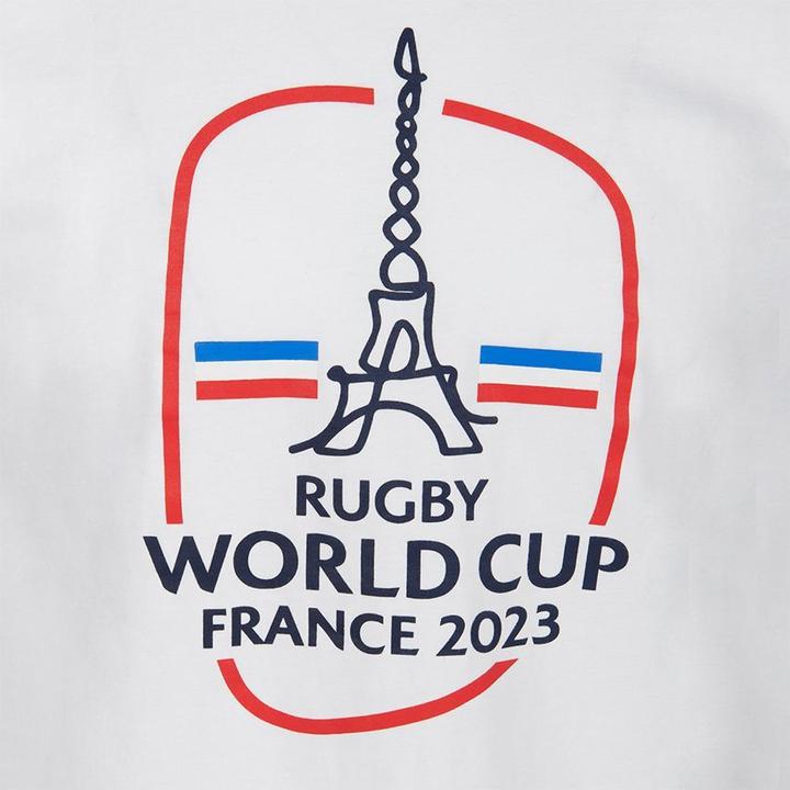 Immagine prodotto Sportfolio maglietta della coppa del mondo di rugby francia 2023 torre eiffel (S)