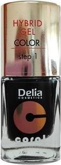 Immagine prodotto Delia Cosmetics Cosmetici Coral Hybrid Gel Smalto per unghie n. 26 Nero 11ml (Smalto per unghie effetto gel)