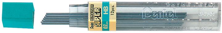 Produktbild Pentel Ersatzminen 0.7mm 50-HB 12 Stück (Ersatzmine, 0.70 mm)