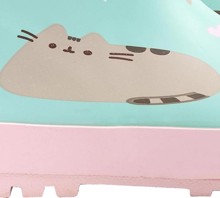 Image du produit Pusheen Bottes de jardin en caoutchouc pour filles Impression répétée (36)