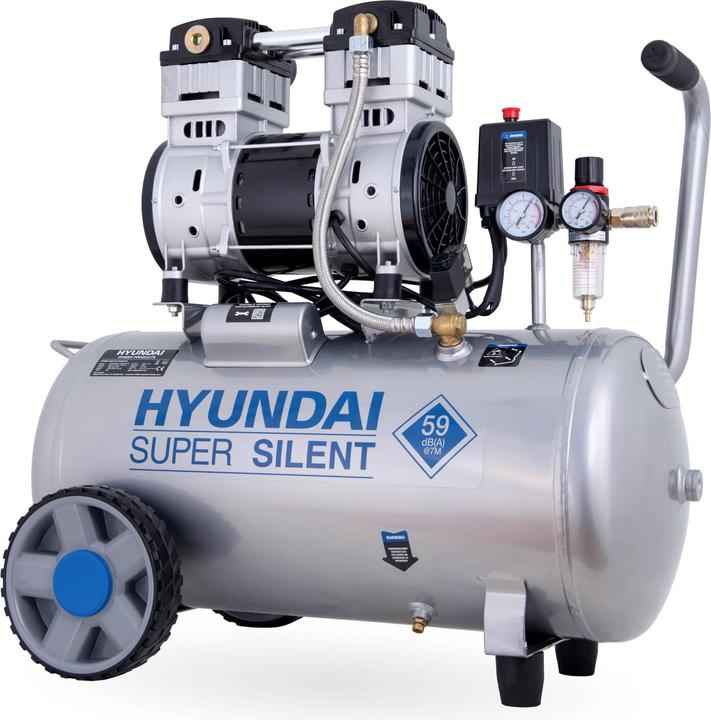 Hyundai Compresseur silencieux SAC55753 (8 bar, 50 l)