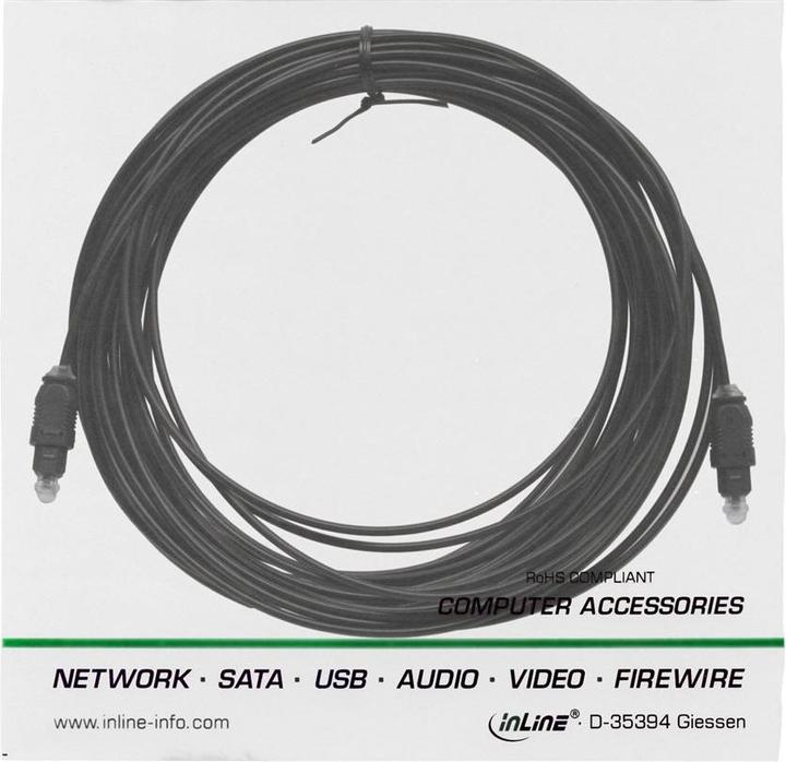 Actual product image InLine OPTO audio cable (15 m, Optical)