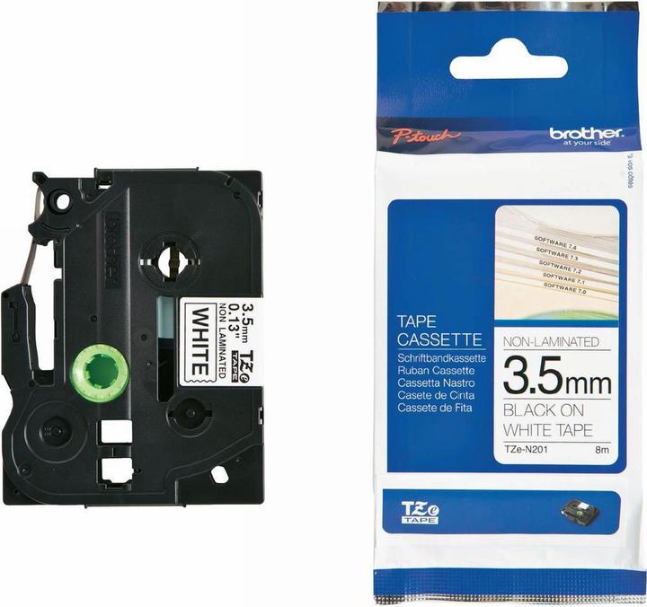 Brother Tze-N201 (0.35 cm, Black)