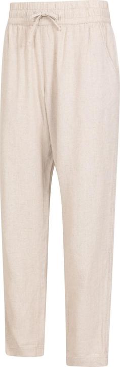 Actual product image Mountain Warehouse Womens/Ladies Breeze Linen Blend Trousers (Frequency band 38 (2600 MHz))