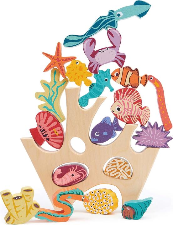 Actual product image Tender Leaf Toys Stapelspielzeug Korallenriff