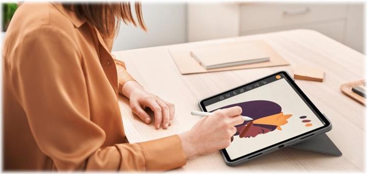 Actual product image Logitech Combo Touch (DE, iPad Pro 12.9 2021 (5th Gen), iPad Pro 12.9 2022 (6th Gen))