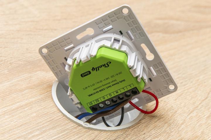 Actual product image Shelly Dimmer Gen3 (Dimming actuator)