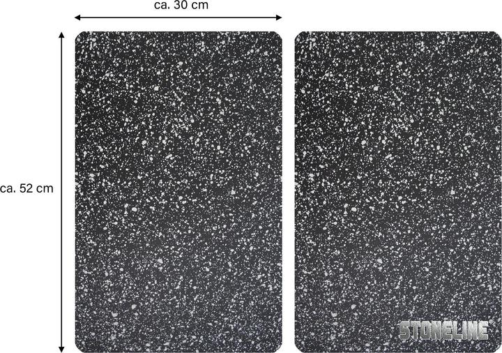 Produktbild Stoneline Herdabdeckplatten / Schneideplatten-Set, 2-tlg.