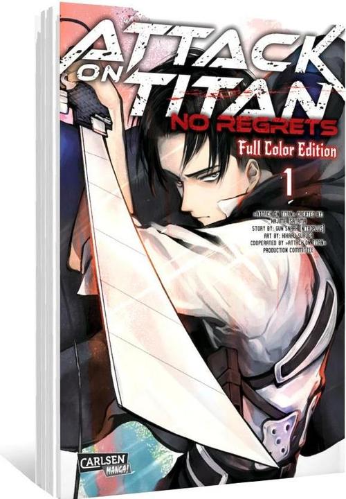 Produktbild Attack On Titan - No Regrets Full Colour Edition 1 (Deutsch, Hajime Isayama, 2018)