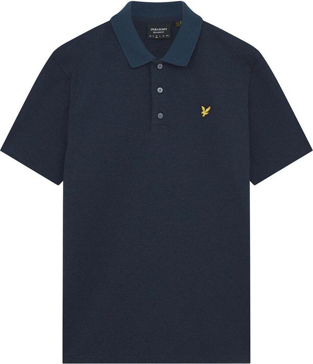 Actual product image Lyle and Scott polo hirt lyle & cott tonal texture (S)