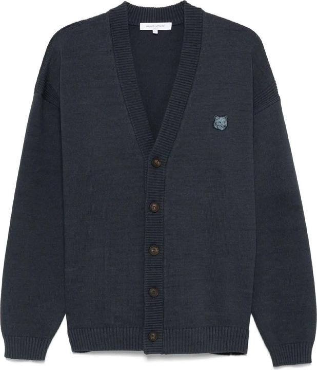 Actual product image Maison Kitsune Bold Fox Head Patch Comfort Cardigan (L)