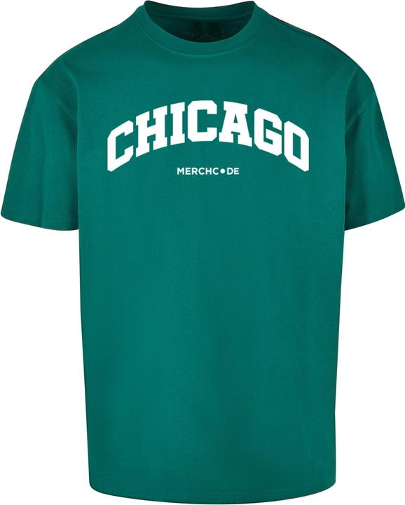 Merchcode Chicago Wording - Heavy Oversize Tee - 112989 (L)