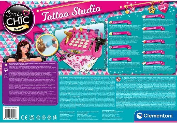 Actual product image Clementoni Tattoo studio