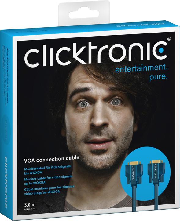 Produktbild clicktronic VGA — VGA (3 m, VGA)