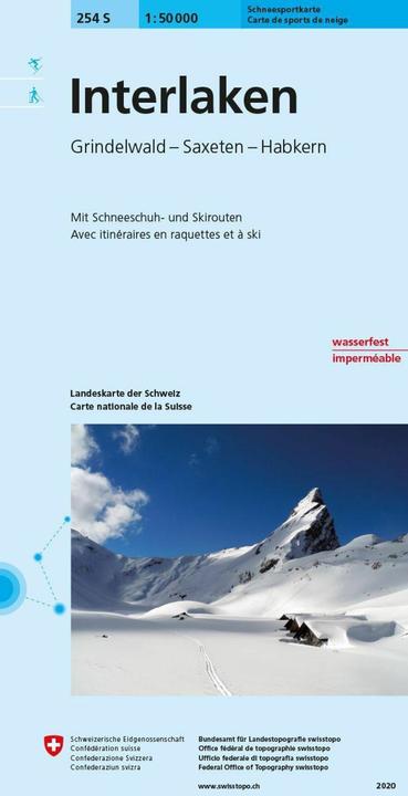 Produktbild SKITOURENKARTEN SSV - 1:50 000