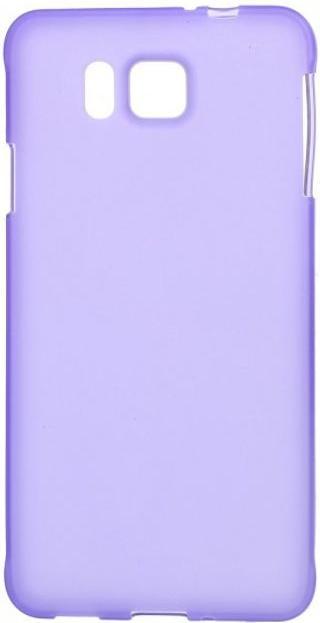 Actual product image MU Classic Elastic TPU rubber cover (Samsung Galaxy Alpha)