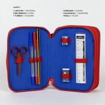 Actual product image Spiderman pencil case with accessories giotto, b