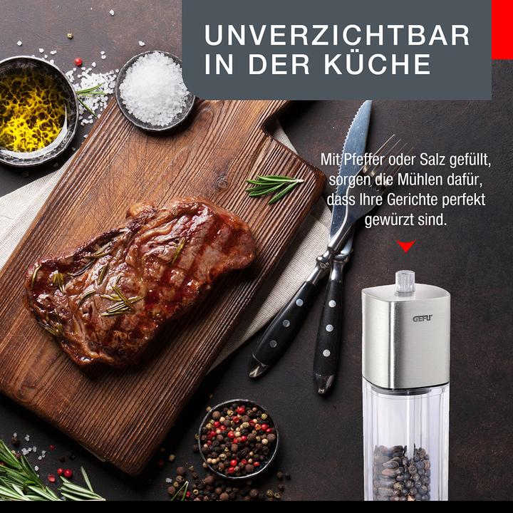 Produktbild GEFU Dueto (Pfeffer, Salz)